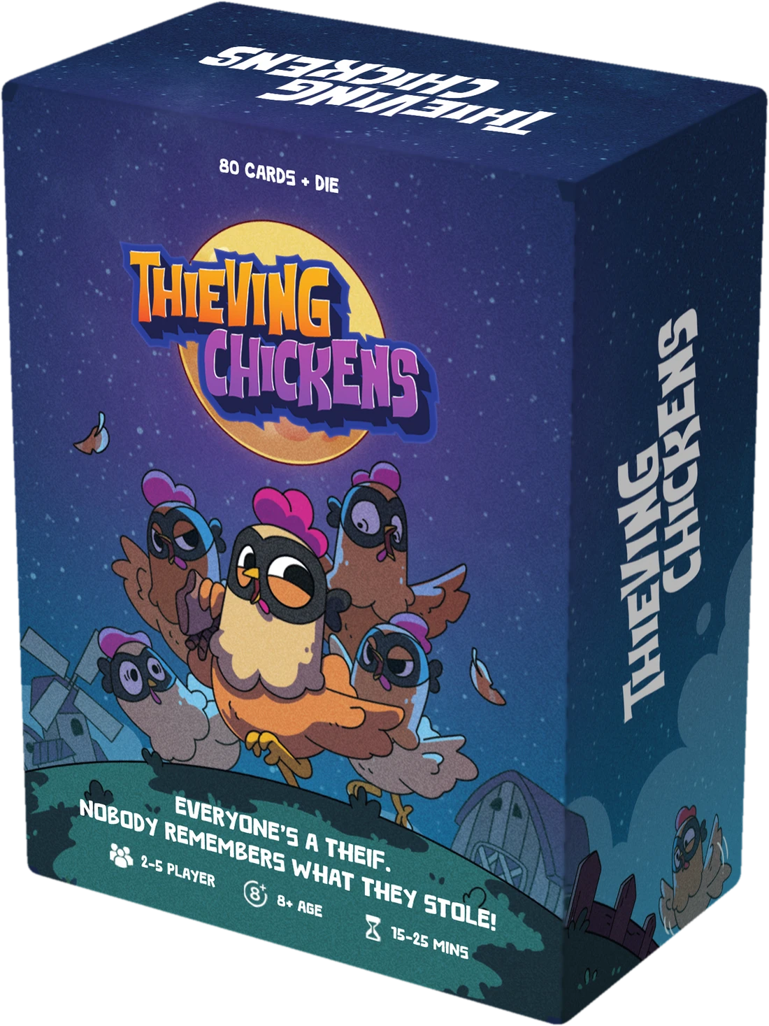 The Thieving Chickens game box